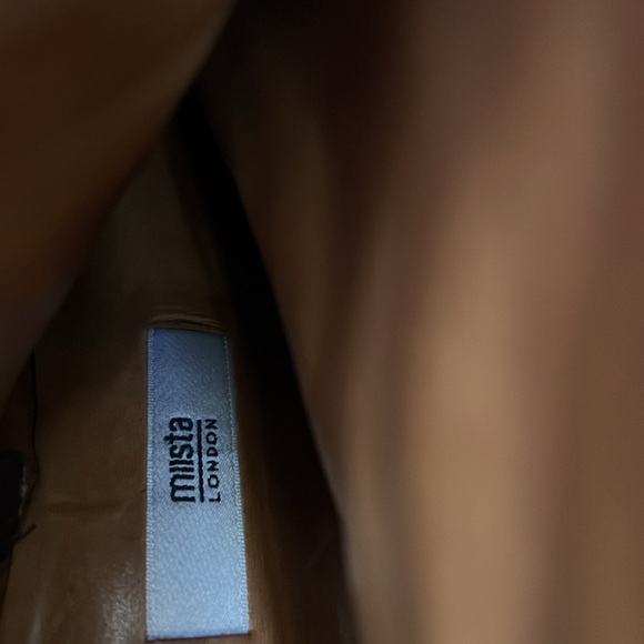 Miista Spain Brown Genuine Leather Crocodile Heeled Booties - Picture 6 of 6